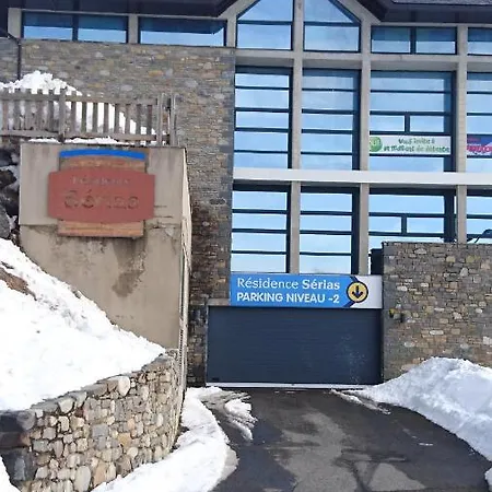 아파트 Le Cosy Pyrenees Pied De Pistes Serias 점